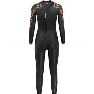 2024 Orca Womens Zeal Thermal Back Zip Open Water Swim Wetsuit NN6T4801 - Black